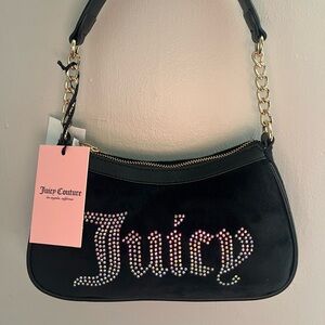 Juicy Couture Liquorice Obsession Shoulder Bag TIK TOK VIRAL new with tags